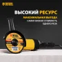 Круг отрезной по металлу DENZEL 125 х 1,0 х 22,2 мм, WA60TBF, в метал.банке, 10 шт.