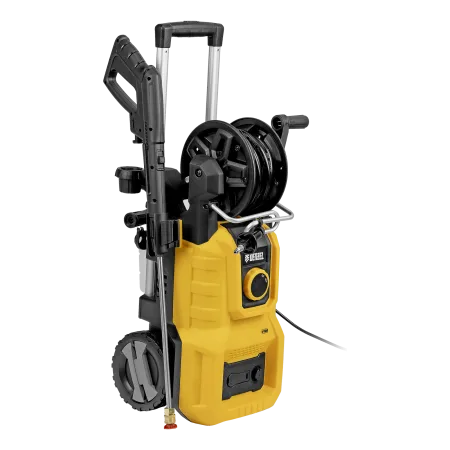 Моечная машина высокого давления DENZEL R-180iD, 2000 Вт, 180 бар, 420 л/ч, асинхронный двигатель, с барабаном