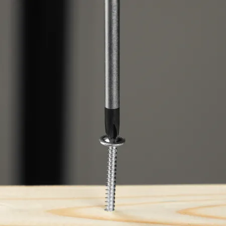 Отвертка DENZEL PH2х100 мм, S2, 3к рукоятка