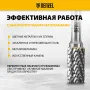 Борфреза по металлу DENZEL твердосплавная, цилиндрическая, тип-А, 10 мм