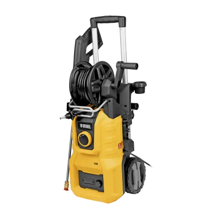 Моечная машина высокого давления DENZEL R-200D, 2400 Вт, 200 бар, 420 л/ч, с барабаном
