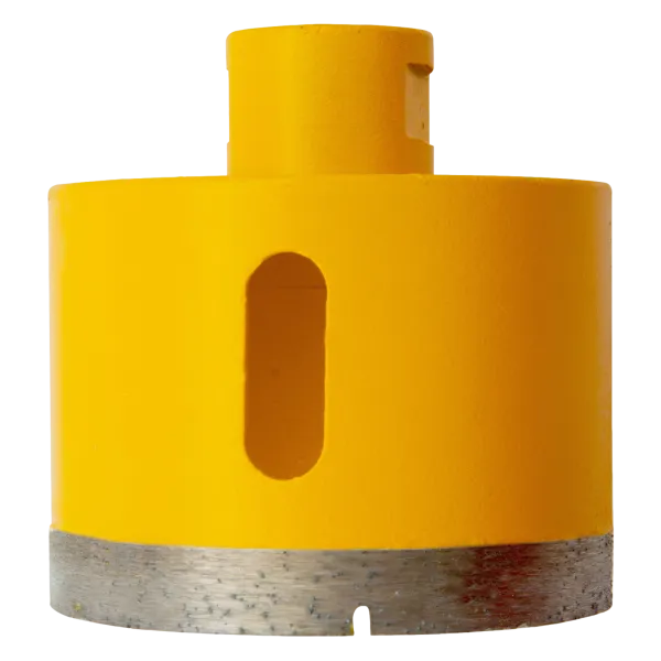 Сверло алмазное по керамограниту DENZEL 72695, 75 мм, М14, мокрая резка