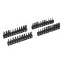 Набор инструментов DENZEL 1/2", 3/8", 1/4", CrV, S2, пластиковый кейс, 232 предмета