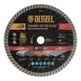 Диск алмазный отрезной DENZEL ф230 х 22,2 мм, Турбо, сухое резание, HWD92