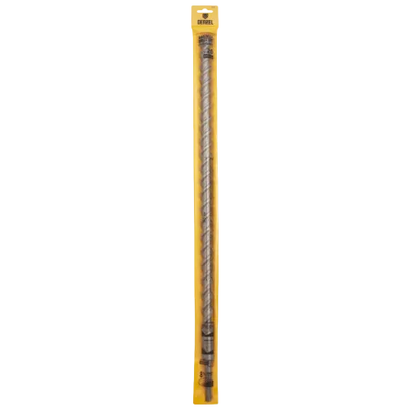 Бур по бетону DENZEL 705050, 20 x 600 мм, двойная спираль, три пылеотводящие кромки