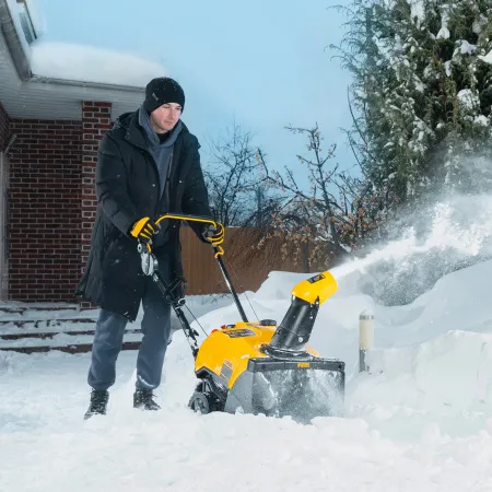 Снегоуборщик бензиновый DENZEL SB 460 E, 99cc, эл.старт, шнек SnowCrusher