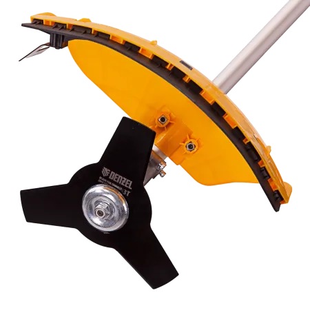 Триммер электрический DENZEL TE-1220, 1200 Вт, 380 мм, катушка, диск, разборная штанга