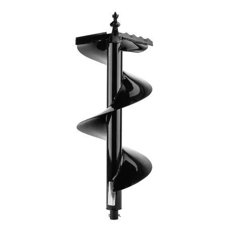 Шнек для грунта DENZEL ER-300, диаметр 300 мм, длина 800 мм,соединение 20 мм, съемный нож