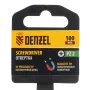 Отвертка DENZEL PZ2x100 мм, CrV, трехкомпонентная рукоятка