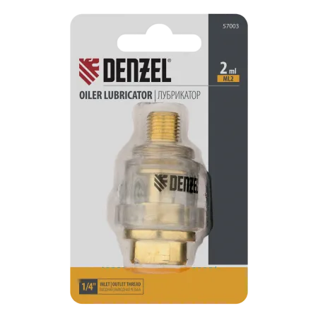 Лубрикатор DENZEL ML2, 10 бар, 1/4"
