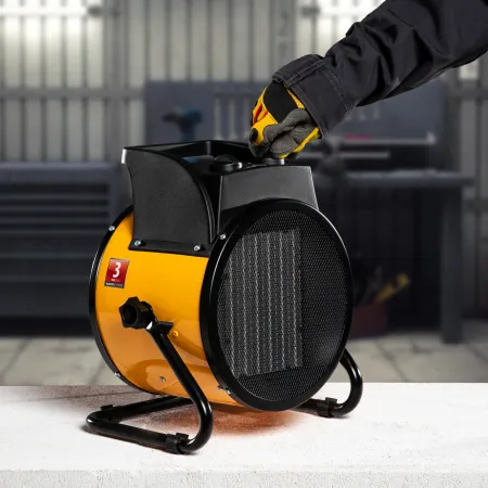 Тепловая пушка DENZEL DHC 5-400, 230 В, 0.04/3/5 кВт, керамический нагреватель