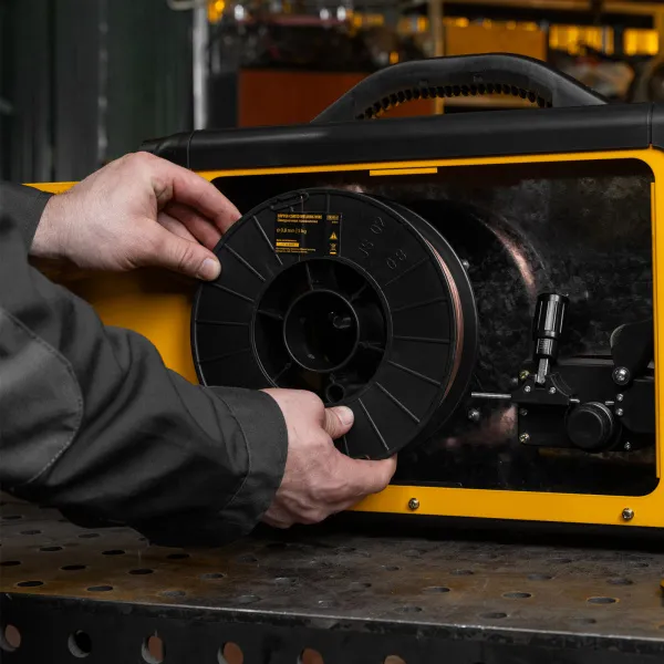 Омедненная проволока Denzel ER70S-6, диам. 0,8 мм, 5 кг, диам. катушки D200 