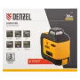 Лазерный уровень DENZEL LX 360-3 Red, 30 м, 635 нм, Li 2800 мАч, 5/8 дюйм
