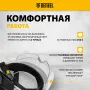 Каска защитная DENZEL ударопр.«Форвард» (К-05),ABS/PC,комплект со встроен.очк.ОЧК-05 Форвард, белая