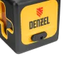 Лазерный уровень DENZEL DQB-T, 30 м, зеленый луч, батарейки, штатив