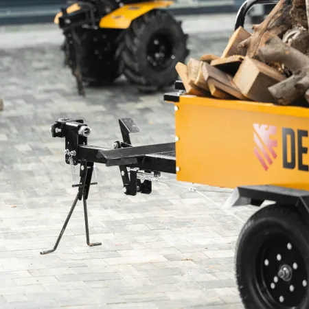 Прицеп для мотоблока DENZEL TT-500, оцинк., груз. 500 кг, рег. сцепка, колеса 4.00-10, в упаковке