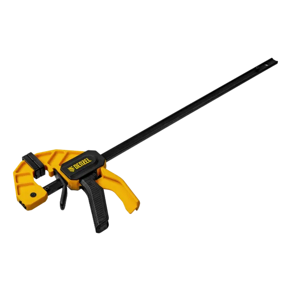 Струбцина DENZEL F-образная, быстрозажимная, 300 х 55 мм, усиленный нейлоновый корпус