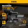 Тиски слесарные DENZEL BVH-100, 100 мм, поворотные, стальная направляющая, с наковальней