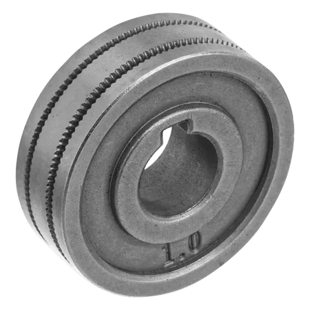 Подающий ролик DENZEL зубчатый профиль под флюсовую проволоку 0,8-1мм, 2 шт