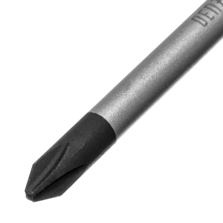 Отвертка DENZEL PH2х100 мм, S2, 3к рукоятка