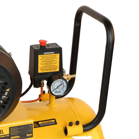 Компрессор воздушный DENZEL BCI5500-T/270, 5.5 кВт, ременный привод, 270 литров, 850 л/мин