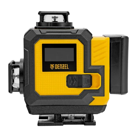 Лазерный уровень мультипризменный DENZEL DLV-360-4C, 30 м, зеленый луч, Li-Ion 2,4 Aч, кейс