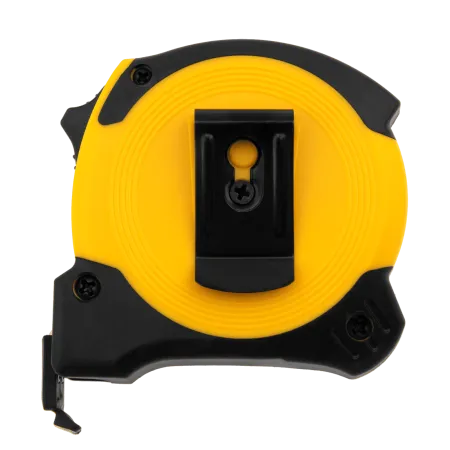 Рулетка DENZEL 5м х 19мм, двухкомп. корпус, магнитный обрезиненный зацеп