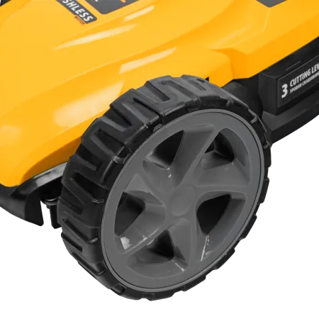 Портативная аккумуляторная газонокосилка DENZEL CLM-22, Li-ion, 20В, 220 мм