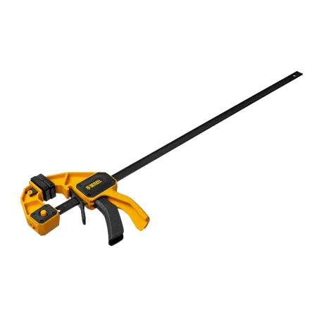 Струбцина DENZEL F-образная, быстрозажимная, 600 х 80 мм, усиленный нейлоновый корпус