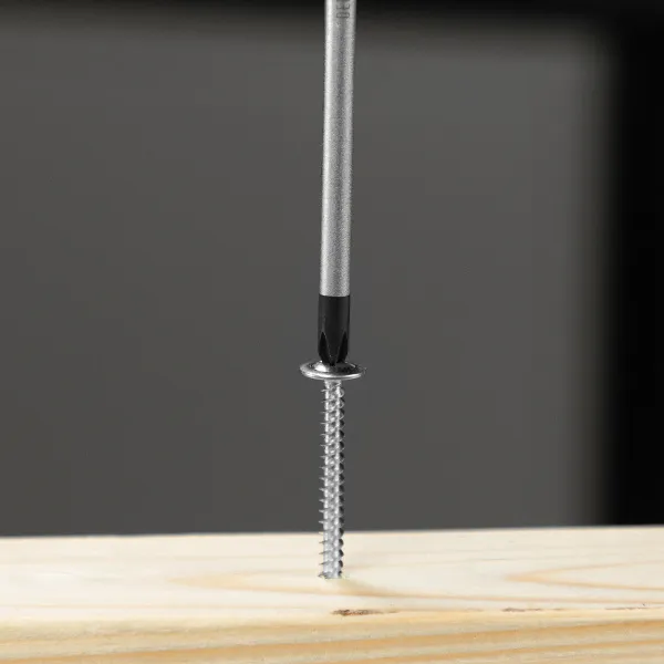 Отвертка DENZEL PH1х150 мм, S2, 3к рукоятка