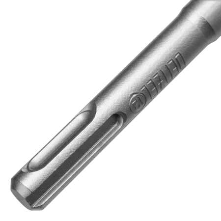 Бур по бетону DENZEL, цельная крестовая пластина, 12x315 мм, SDS PLUS