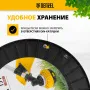 Леска для триммера DENZEL двухкомпонентная круглая, 2,7мм х 151м, на DIN катушке EXTRA CORD
