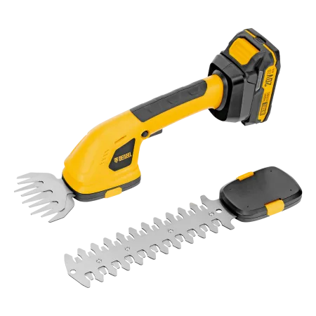 Ножницы-кусторез аккумуляторные DENZEL GS-20, Li-Ion, 20 В