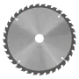 Пильный диск по дереву DENZEL ф255 х 30мм, 36 зубьев