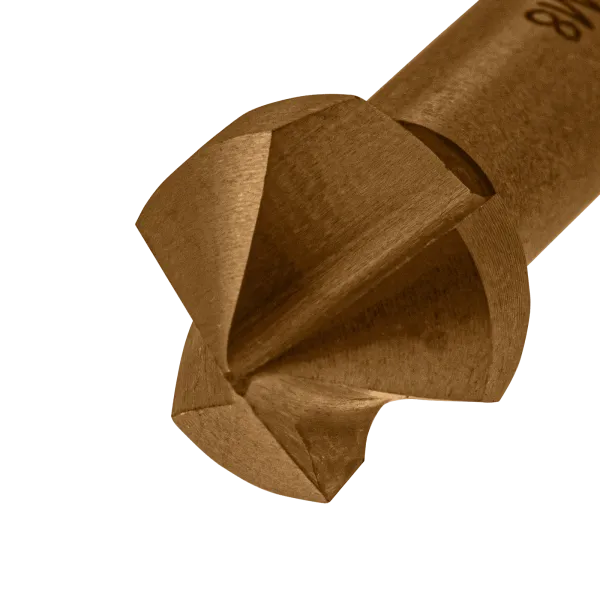 Зенковка конусная DENZEL под М8, HSS, по металлу, 6-гранный хвостовик