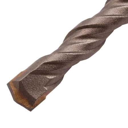 Бур по бетону DENZEL 705010, 8 x 110 мм, двойная спираль, три пылеотводящие кромки