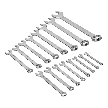 Набор инструментов DENZEL 1/2", 1/4", CrV, S2, пластиковый кейс, 122 предмета