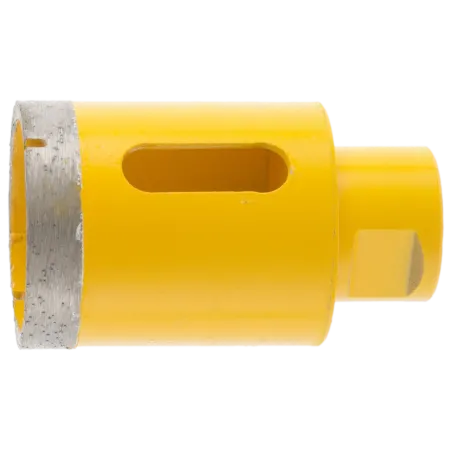 Сверло алмазное по керамограниту DENZEL, 45 мм, М14, мокрая резка