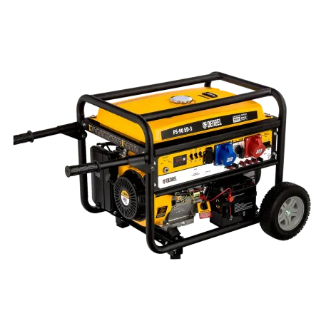 Генератор бензиновый DENZEL PS 90 ED-3, 9.0 кВт, 230 В/400 В, 25 л, электростартер