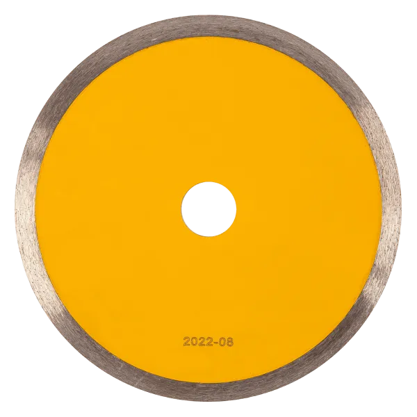 Диск алмазный сплошной DENZEL супертонкий, 180 х 25,4 мм, горячее прессование, мокрое резание