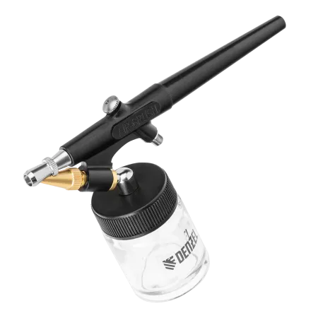 Аэрограф с нижним бачком DENZEL AB2, 0,8 мм, 22 мл, 11 л/мин