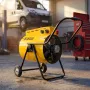 Тепловая пушка DENZEL SFH-15000, 400 В, 1600 м3/ч, вентилятор 3 режима, 9/15 кВт