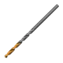 Сверло спиральное по металлу DENZEL 2,5 x 57 мм, Р6М5, Golden Tip, 2шт.