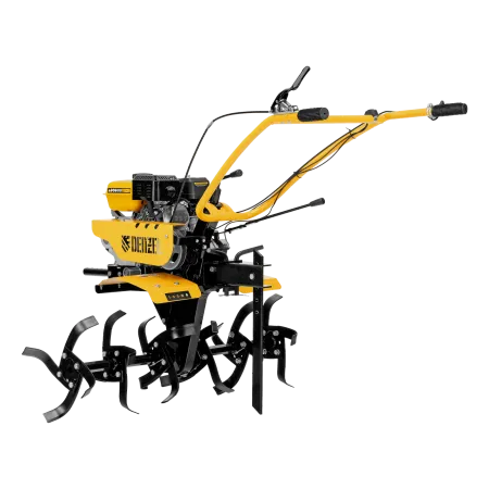 Мотоблок DENZEL DPT-370S, 7 л.с., ремен.сцеп, фрез 3х4, ШОМ, передачи 3В/1Н