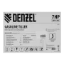 Мотоблок DENZEL DPT-170S, 7 л.с., ремен.сцеп, фрез 3х4, ШОМ, передачи 2В/1Н