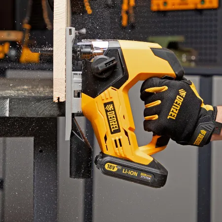 Лобзик аккумуляторный DENZEL CJ-80, 18В Li-Ion