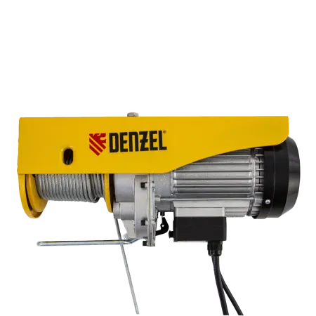 Тельфер электрический DENZEL TF-800, 0.8 т, 1300 Вт, высота 12 м, 8 м/мин