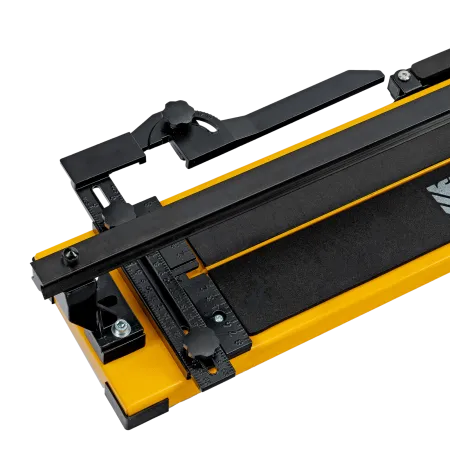 Плиткорез рельсовый DENZEL 600х16мм, каретка на подш., стальная станина, усил. рукоятка-пенал