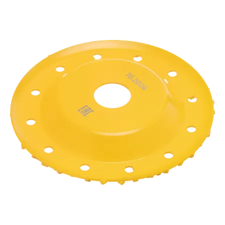 Чашка твердосплавная зачистная DENZEL, 125 мм, Наклонная, крупное зерно #8