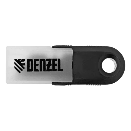 Лезвия DENZEL 19 мм, сталь SK5 - 0,6 мм, трапециевидные, 5 штук